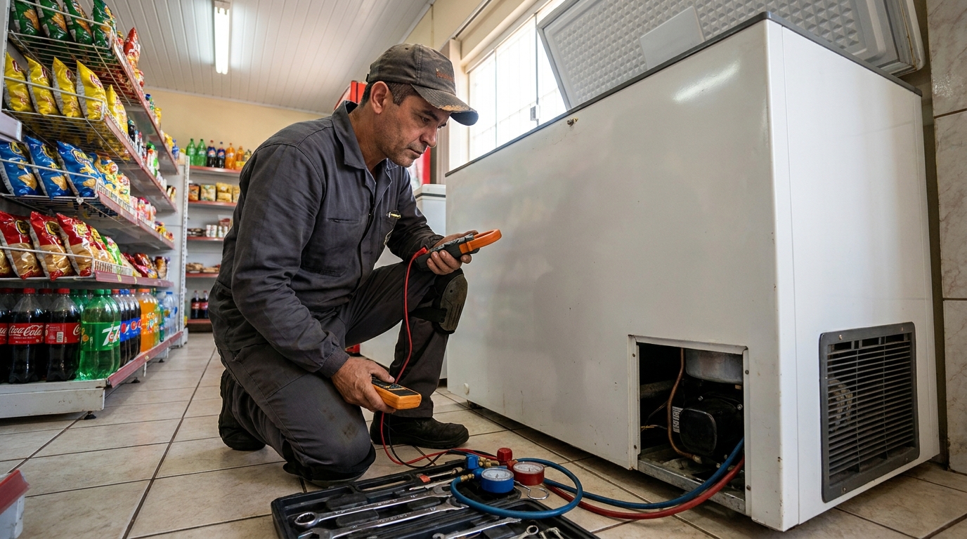 Conserto de placa eletrônica de freezer em São Luís‑MA